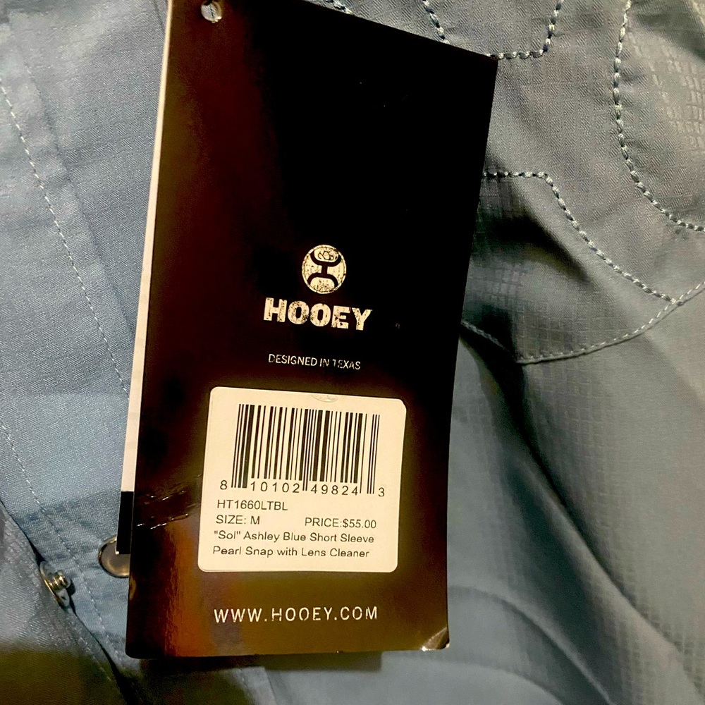 Hooey Mens Pearl Snap shirt NWT